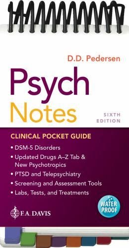 PsychNotes: Clinical Pocket Guide by Pedersen MSN APRN PMHCNS, Darlene D.