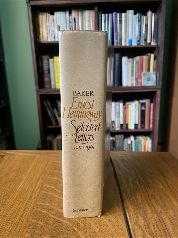 Ernest Hemingway: Selected Letters 1917-1961 HCDJ Scribners 1981 gallery