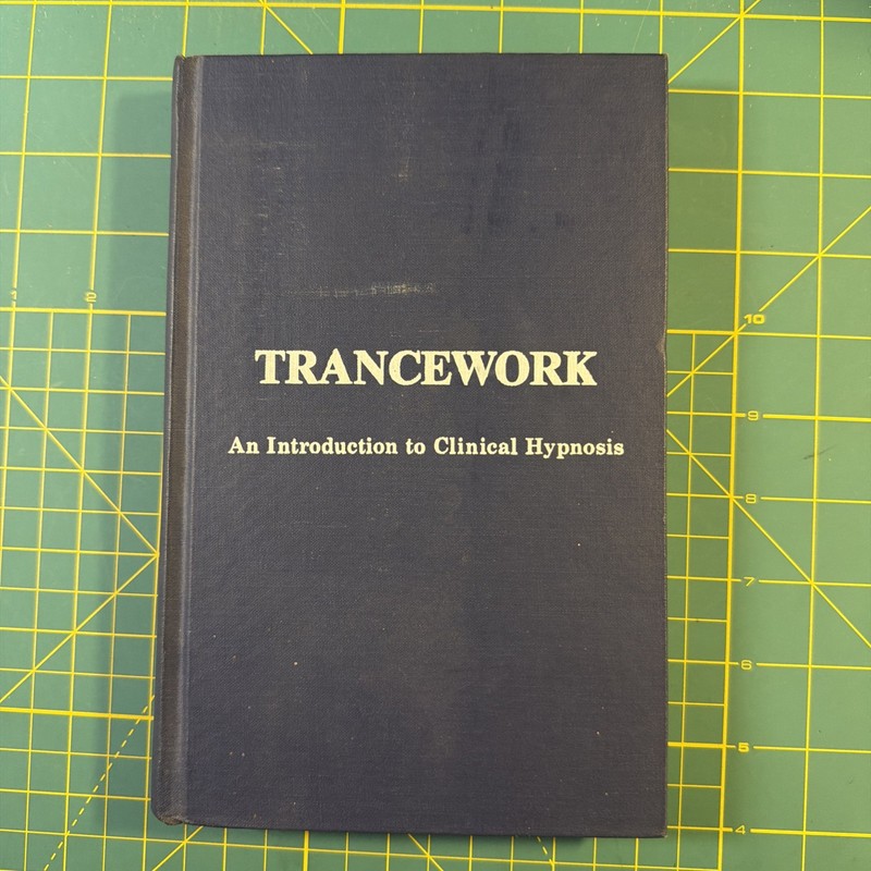 Trancework Michael D. Yapko 1984 Hardcover Clinical Hypnosis Psychotherapy