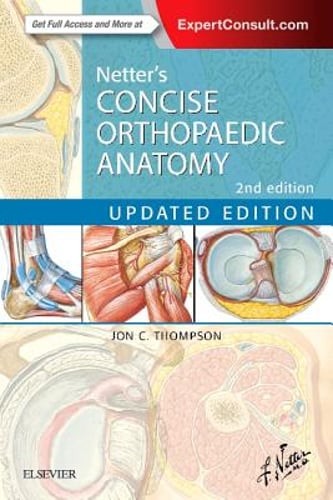 Netter’s Concise Orthopaedic Anatomy, Updated Edition by Jon C Thompson: Used