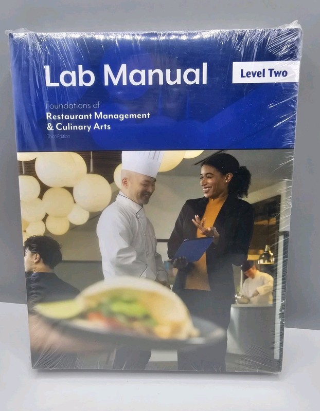 Foundations Of Restaurant Management & Culinary Arts Level 2 3rd Edition + LAB