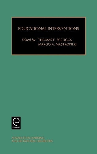 Thomas E. Scruggs Educational Interventions (Hardback)
