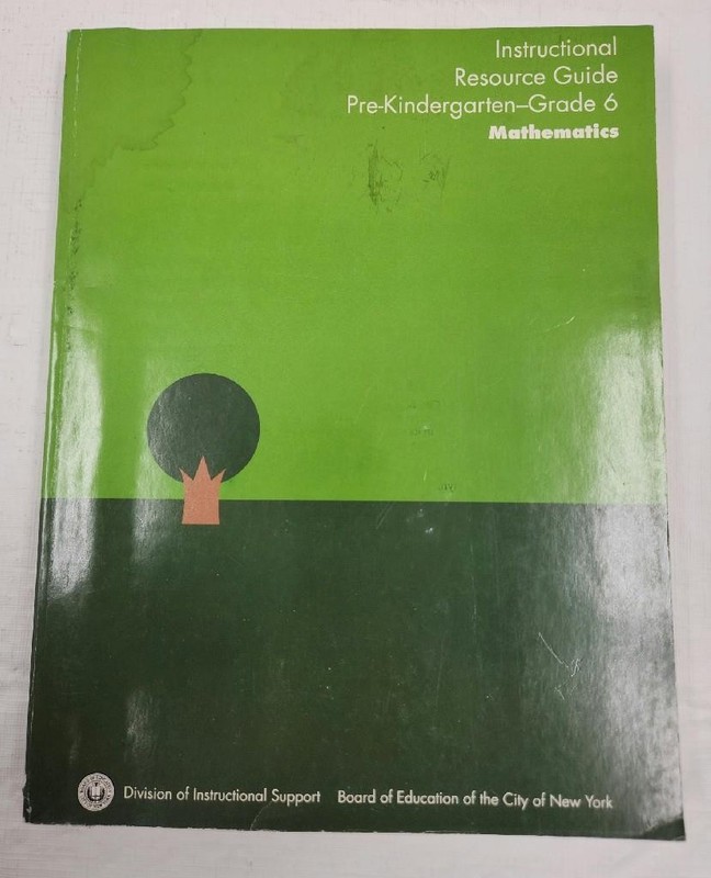 BOE Fall 2000 Instructional Resource Guide Pre-Kindergarten-Grade 6 Mathematics
