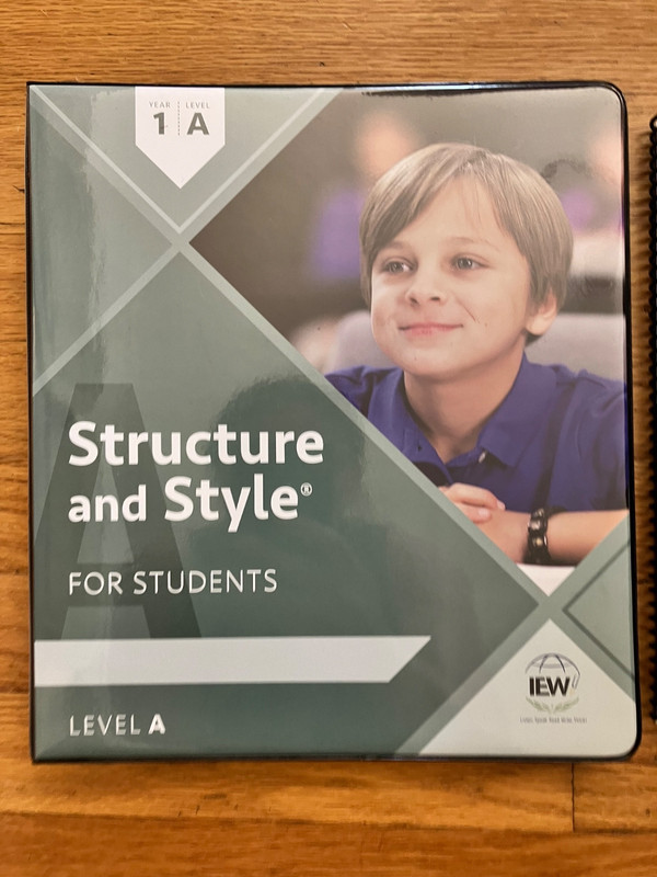 IEW Teaching Writing-Structure &Style Teacher's Manual 1A 24 DVDs Year 1-Level A gallery