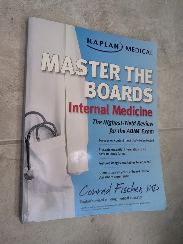 Kaplan Medical Master the Boards: Internal Medicine, Fischer, Conrad, 9781607147