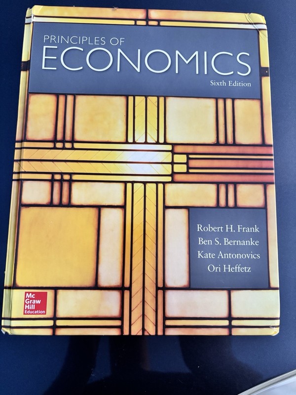Principles of Economics (Irwin Economics) 6th Edition by Robert H. Frank (Author