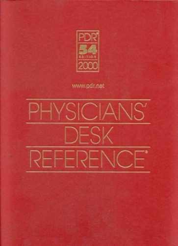 Physicians’ Desk Reference 2000 – Hardcover, by PDR – Very Good