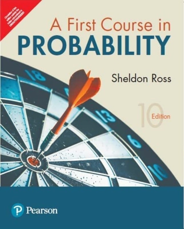 A First Course in Probability 10E by Sheldon Ross INTERNATIONAL EDITION