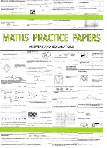 Peter Robson Maths Practice Papers for Senior School Entry – Answers (Paperback)