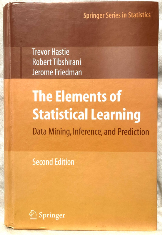 Statistical Learning Data Mining, Inference & Prediction by Hastie -2013, 2nd ed