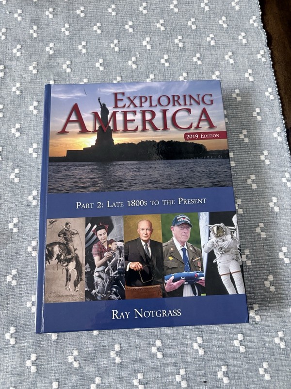 Ray Notgrass Exploring America High School Hardcover Textbook gallery
