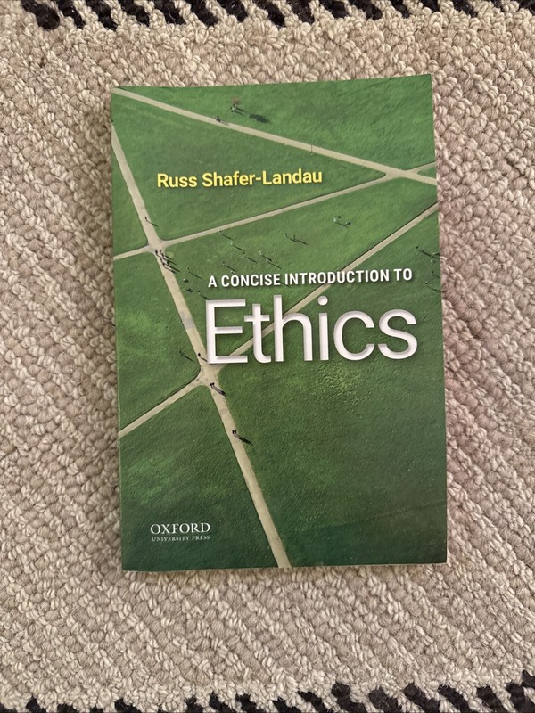 Concise Introduction to Ethics by Russ Shafer-Landau (2019, Trade Paperback)