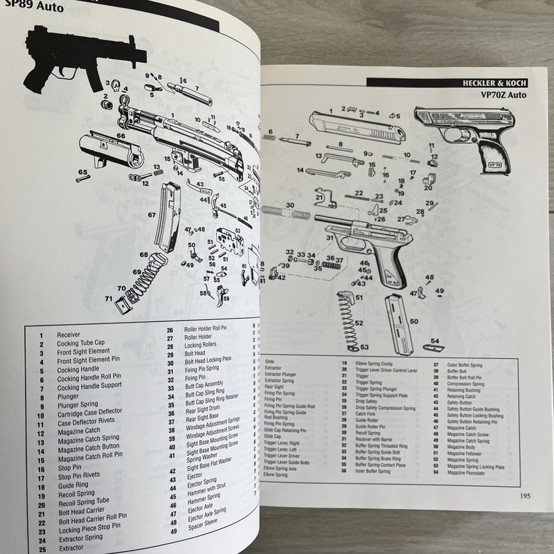 Gun Digest Book Exploded Gun Drawings 1000 Isometric Views Shileder Like New J1 gallery