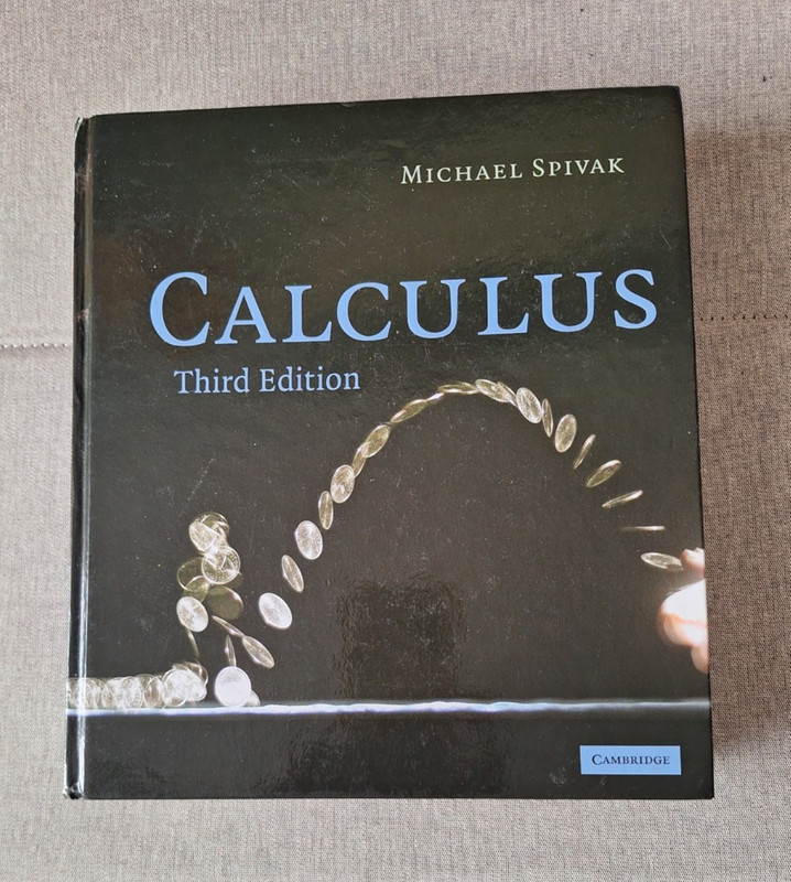 Calculus Michael Spivak Hardback Third Edition – Very good