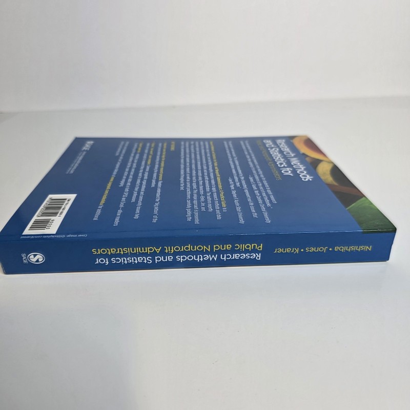 Research Methods and Statistics for Public and Nonprofit Administrators Paper gallery