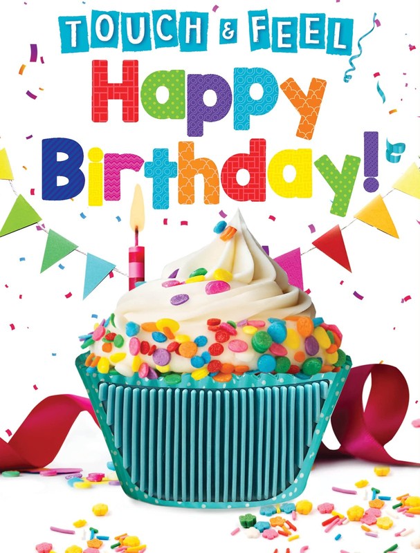 Happy Birthday – Touch and Feel Board Book – Sensory Board Book