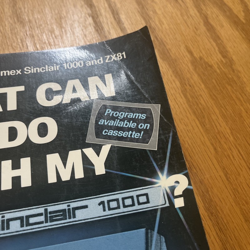 What can I do with my Timex Sinclair 1000? Lots!: 56 Programs By Roger Valentine gallery
