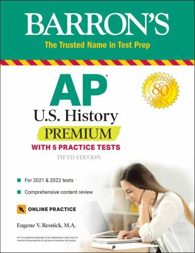 Barron’s AP US History Premium With 5 Practice Tests by Eugene