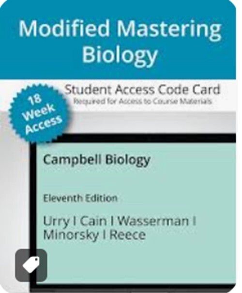 Modified Mastering Biology ETextAccess Card Campbell Biology 18-Weeks 11th