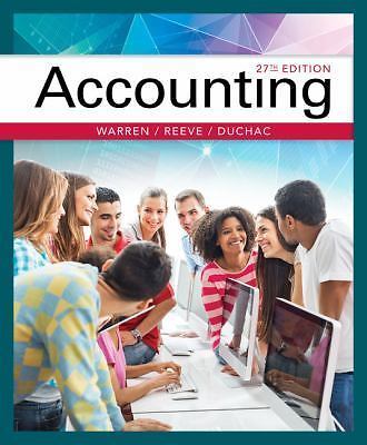 Accounting Hardcover Jonathan, Warren, Carl S., Reeve, James M. D