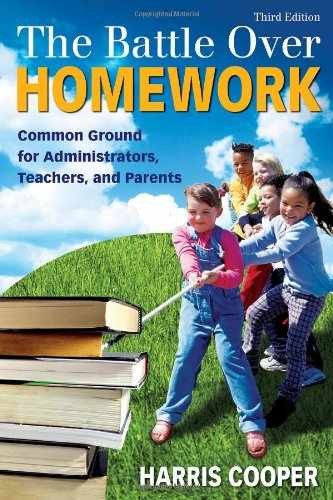 The Battle Over Homework: Common – Paperback, by Cooper Harris – Very Good