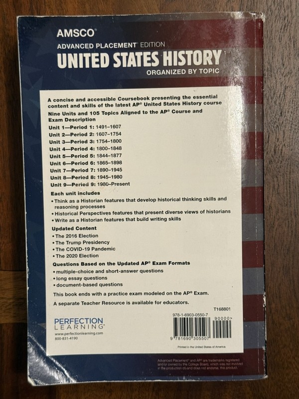 AMSCO Advanced Placement AP United States History - Fourth Edition gallery