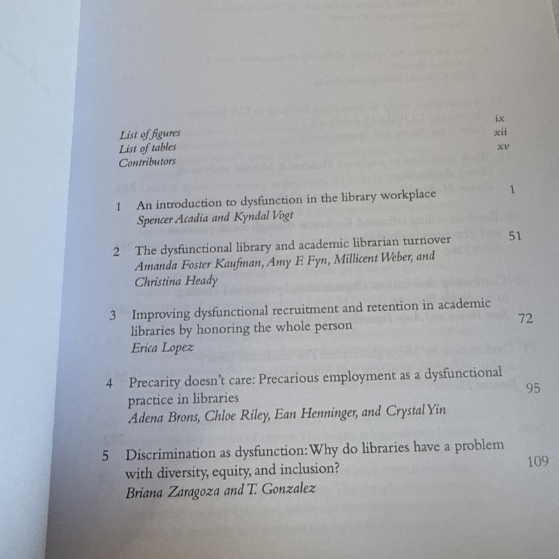 Libraries as Dysfunctional Organizations and Workplaces Spencer A gallery