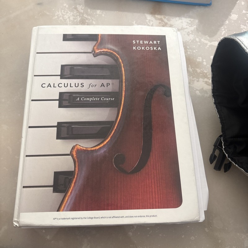 Calculus for AP – A complete course (Stewart/Kokoska) ISBN: 9781337282765