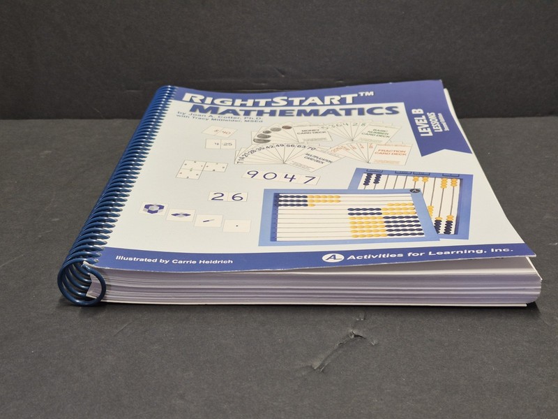 RightStart Mathematics Lessons Level B 2nd Edition Excellent Condition gallery
