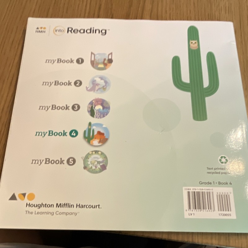 Houghton Mifflin Harcourt Into Reading myBook 4 Grade 1 Reading Textbook English gallery