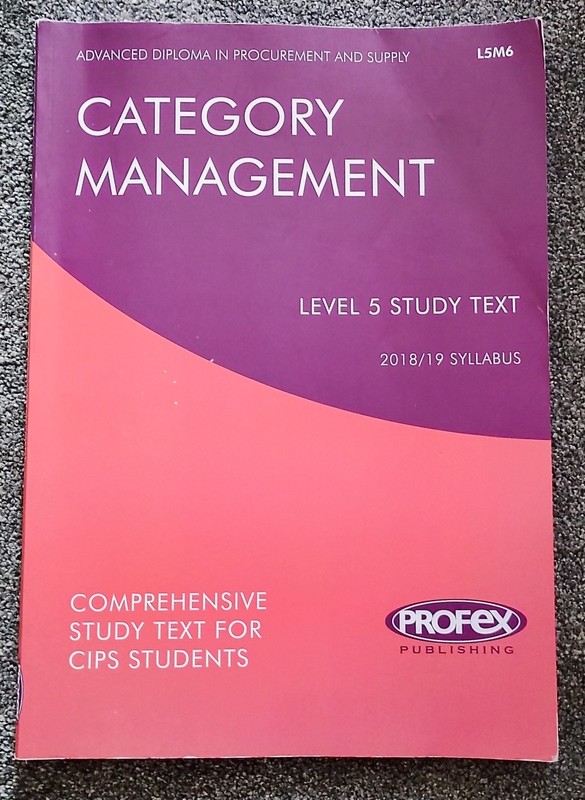 Profex CIPS Level 5 Study Guide x1 L5M6 Category Management gallery