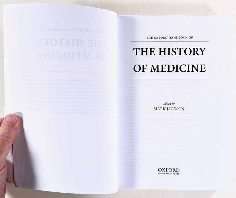2014 Oxford Handbook of HISTORY OF MEDICINE Science PHILOSOPHY Sociology &c tpb gallery