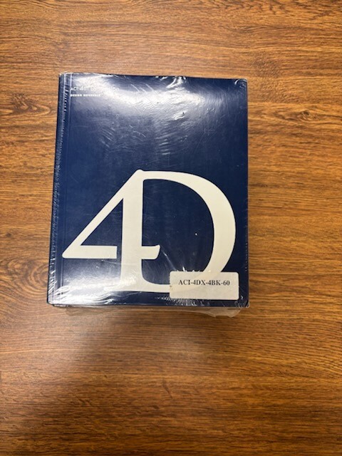 ACI 4th dimension design reference ACI-4DX-4BK-60