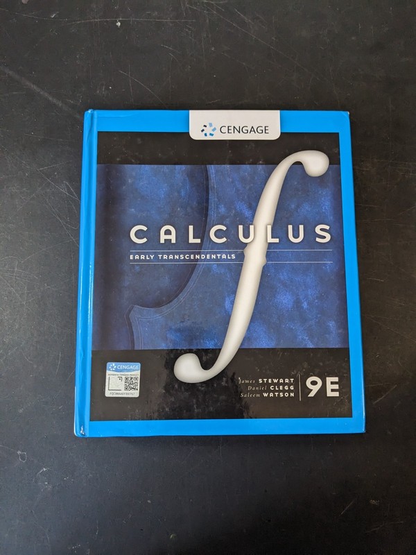 Calculus: Early Transcendentals – Hardcover By Stewart, James – VG