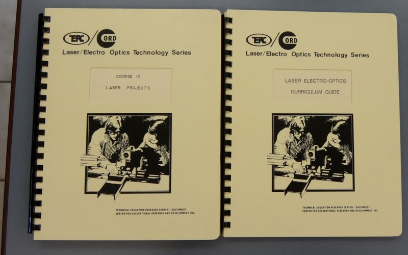 Laser Electro Optics Technology Curriculum Series Course Manuals Set of 10 1980 gallery