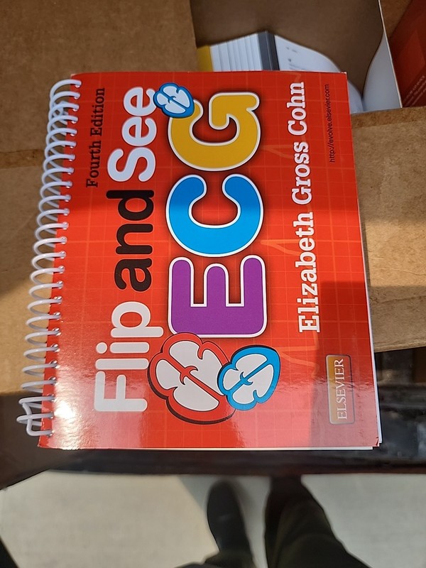 Flip and See ECG by Elizabeth Gross Cohn (2012, Spiral)