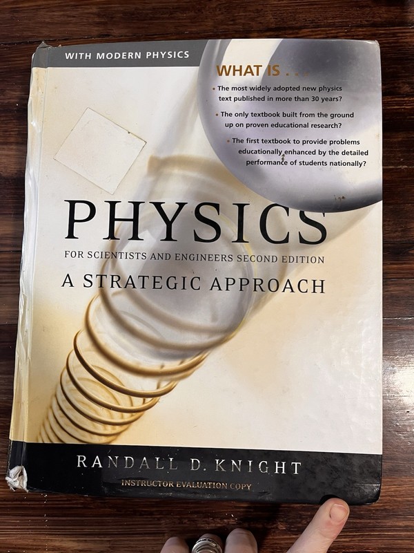 Physics For Scientists And Engineers Second Edition Randall D. Knight 2008