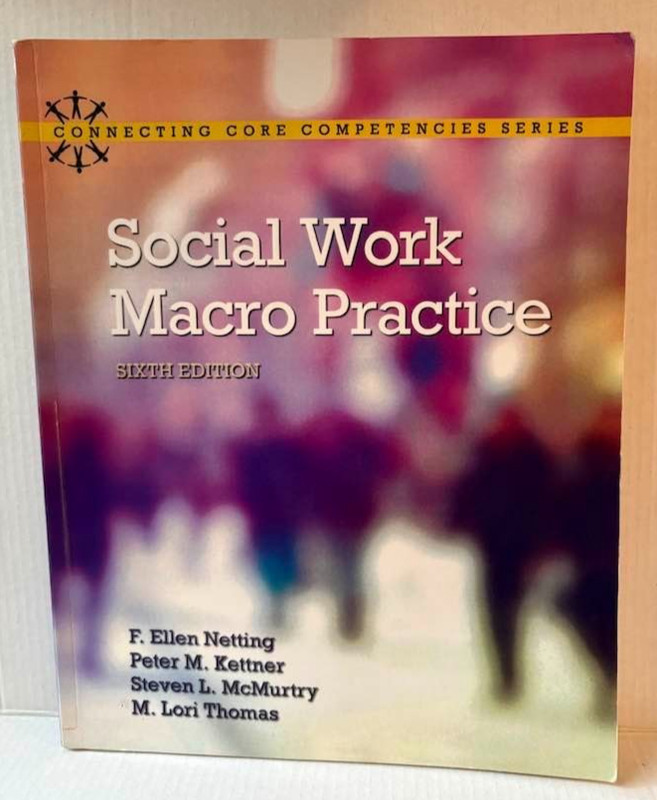 Social Work Macro Practice – Paperback, by Netting F. Ellen; – Good