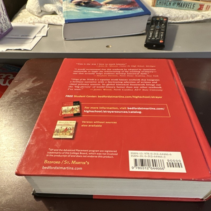 Ways of the World Strayer Bedford/St. Martin's Hardcover AP Edition 2010 gallery