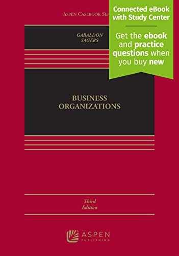 Business Organizations (Aspen – Hardcover, by Gabaldon Theresa A.; – Good c