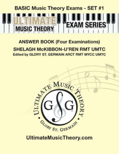 Basic Music Theory Exams Set #1 Answer Book – Ultimate Music Theory Exam Se…