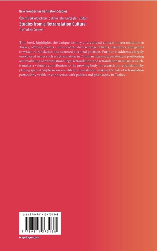 New Frontiers in Translation Studies: Studies from a Retranslation Culture : The gallery