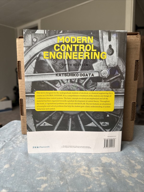 Modern Control Engineering by Ogata, 5th International gallery