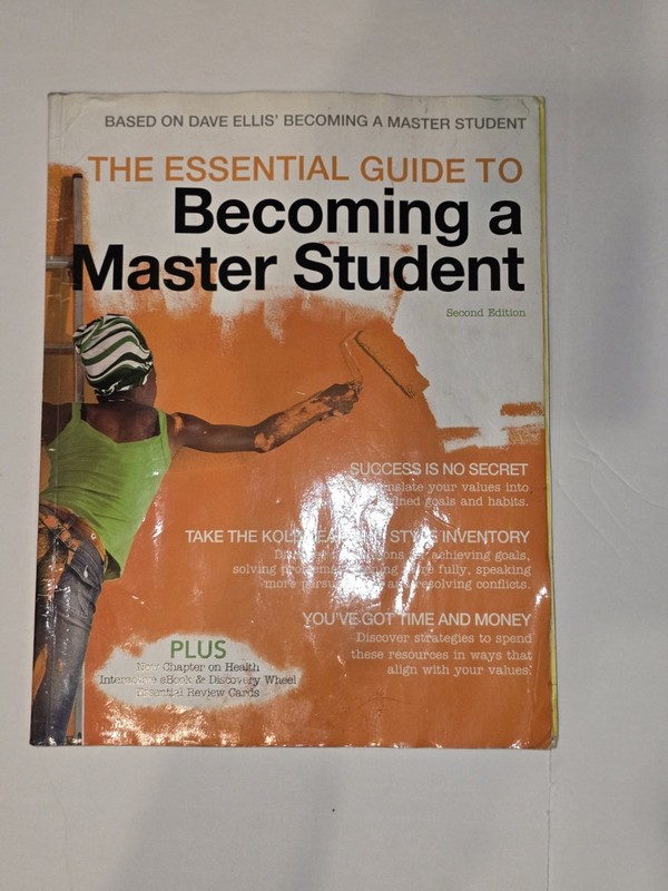 The Essential Guide to Becoming a Master Student 2nd Edition Dave Ellis Used