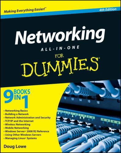 Networking All-in-One for Dummies by Doug Lowe (2010, Trade Paperback)