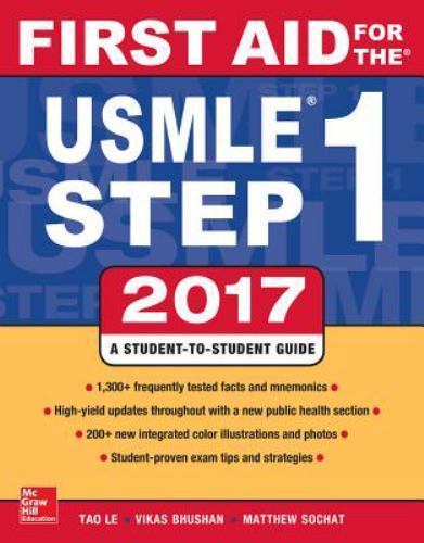 First Aid for the USMLE Step 1 2017 , Le, Tao