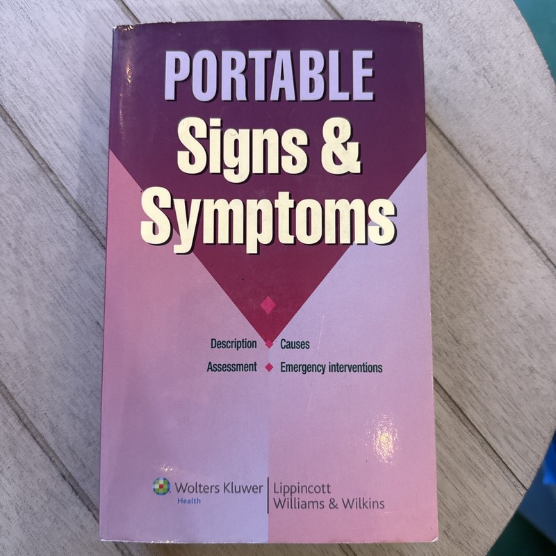 Portable Signs & Symptoms by Lippincott Williams & Wilkins