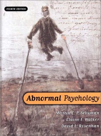 ABNORMAL PSYCHOLOGY By Martin E. P. Seligman & Elaine F. Walker – Hardcover Mint