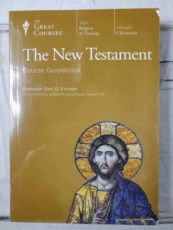 Great Courses The New Testament Bible (DVD) Guide Book BRAND NEW SEALED