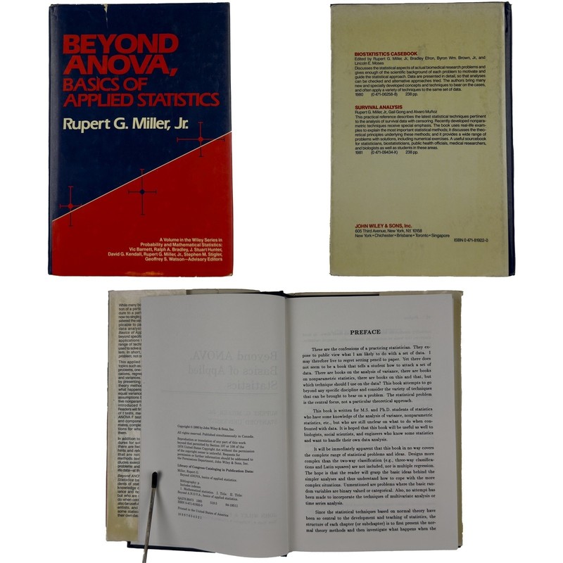 Beyond ANOVA: Basics of Applied Statistics (Second Edition) by Rupert G. Miller